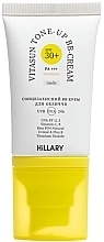 Парфумерія, косметика УЦІНКА Сонцезахисний BB-крем для обличчя SPF30+ - Hillary VitaSun Tone-Up BB-Cream All Day Protect SPF30+ *