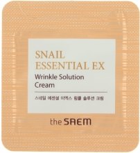 Духи, Парфюмерия, косметика Крем от морщин с улиточным секретом - The Saem Snail Essential EX Wrinkle Solution Cream (пробник)