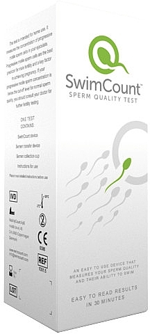 Диагностический тест на качество спермы - SwimCount Sperm Quality Test — фото N1