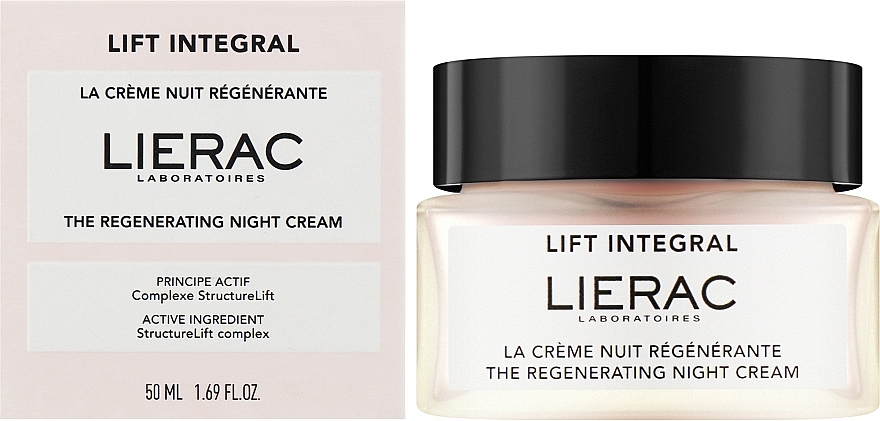 Відновлювальний нічний крем для обличчя - Lierac Lift Integral The Regenerating Night Cream — фото N2