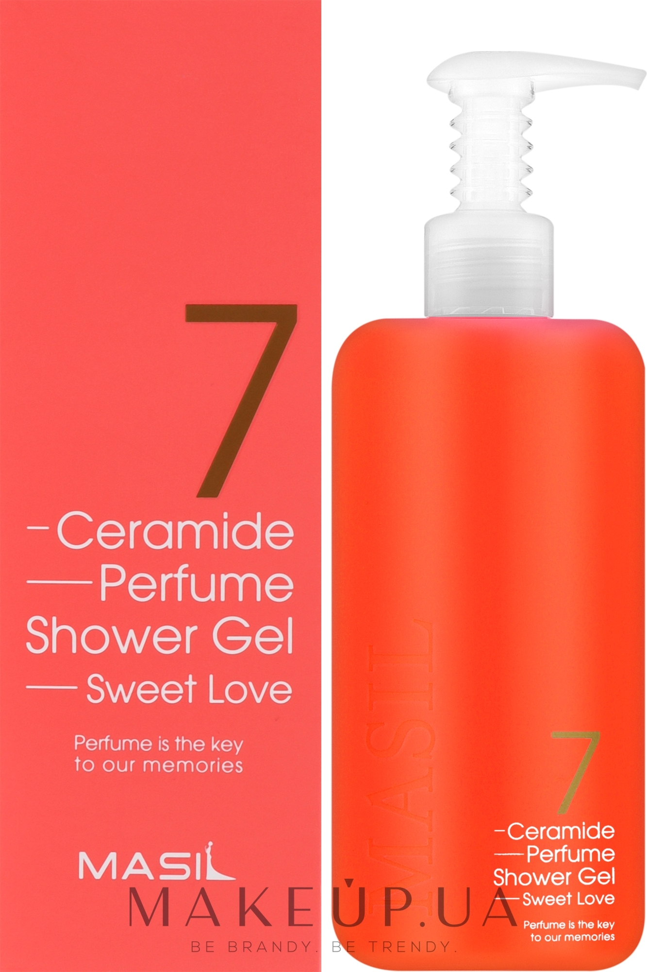 Гель для душа с ароматом ириса - Masil 7 Ceramide Perfume Shower Gel Sweet Love — фото 300ml