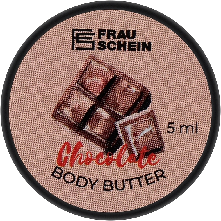ПОДАРОК! Баттер для тела "Шоколад" - Frau Schein Body Butter Chocolate (мини) — фото N1