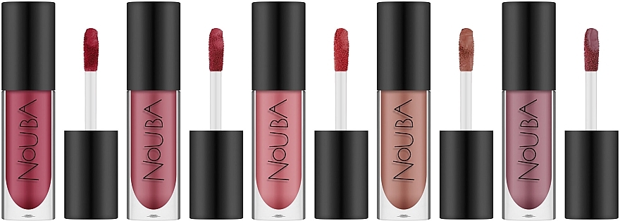 Набір №3 - NoUBA Millebaci Box Set 5 Kisses Experience (lipstick/5х6ml) — фото N2