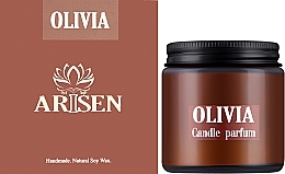 Свеча парфюмированная "Olivia" - Arisen Candle Parfum — фото N3