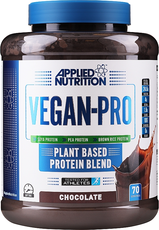 Протеин - Applied Nutrition Vegan Pro Chocolate Protein Blend — фото N1