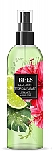 Парфумерія, косметика Парфумований спрей для тіла "Бергамот і тропічна квітка" - Bi-Es Body Mist