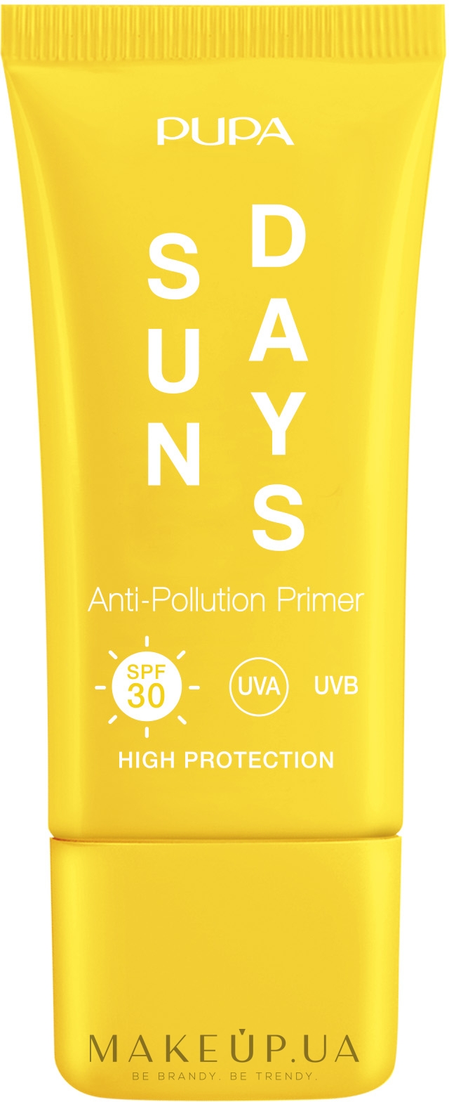 Праймер для лица - Pupa Sun Days Anti-Pollution Primer SPF30 — фото 30ml