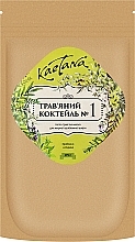 Травяной сухой коктейль №1 для жирной проблемной кожи с ароматом трав - Kaetana — фото N1