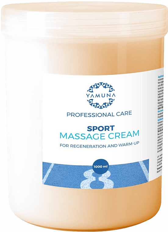 Спортивный массажный крем для тела - Yamuna Sport Massage Cream — фото N1