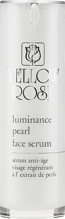 Сироватка для обличчя з перлинною пудрою - Yellow Rose Luminance Pearl Face Serum — фото N1