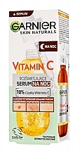 Нічна сироватка для обличчя з вітаміном С - Garnier Skin Naturals Vitamin C Serum — фото N1