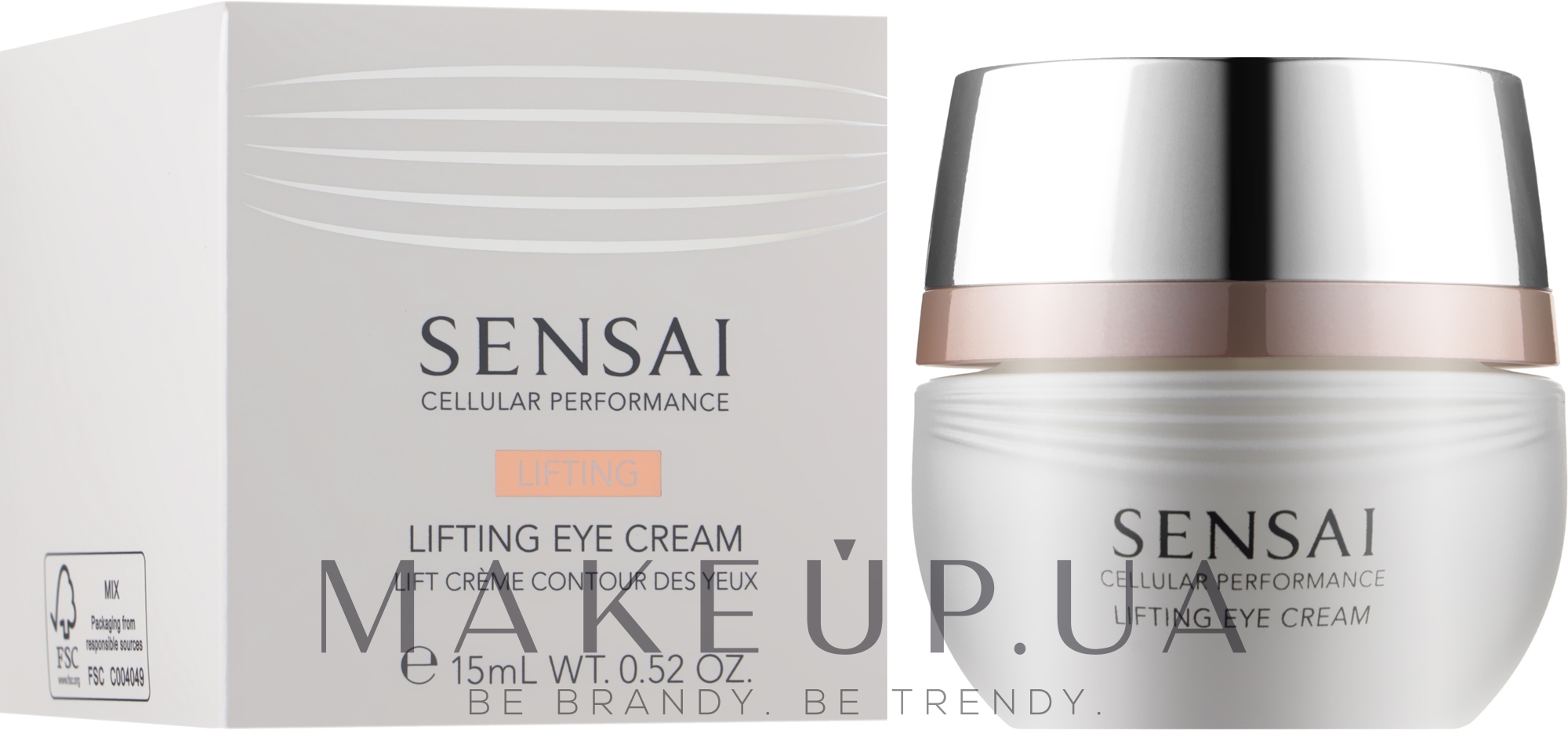 Концентрат восстанавливающий - Sensai Cellular Performance Lifting Eye Cream — фото 15ml