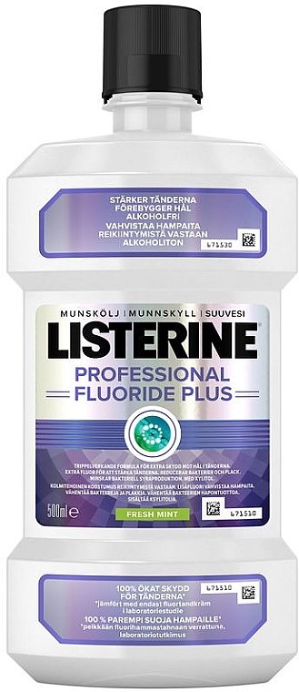 Ополаскиватель для полости рта - Listerine Professional Fluoride Plus  — фото N1