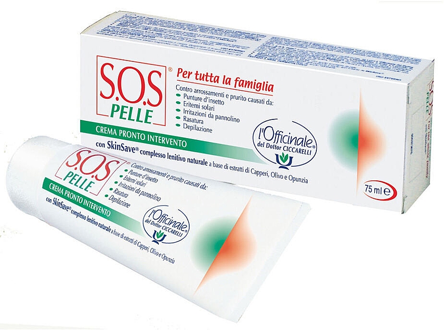 Рятівний крем для шкіри - Dr. Ciccarelli S.O.S. Pelle Skin Rescue Cream — фото N1