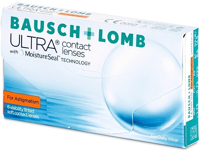 Торические контактные линзы 8.6-07.00-2.75X050, 3шт - Bausch & Lomb Ultra For Astigmatism — фото N1