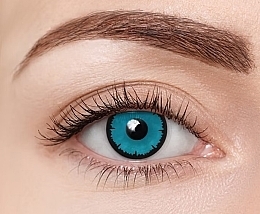 Цветные контактные линзы "Angelic Blue", 2 шт. - Clearlab ClearColor Phantom — фото N3