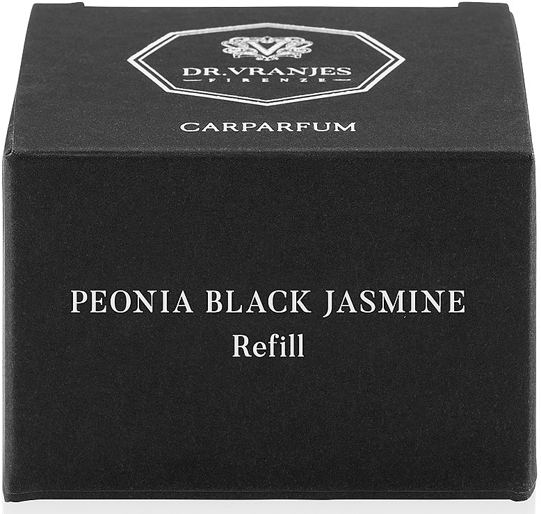 Dr. Vranjes Peonia Black Jasmine Carparfum Refill - Ароматизатор для авто (змінний блок) — фото N1