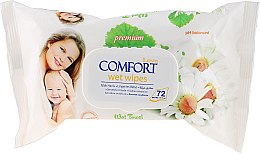 Духи, Парфюмерия, косметика Детские влажные салфетки - Aksan Baby Wet Wipes Pure Chamomile