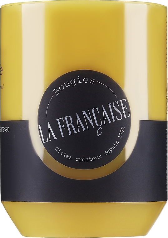 Ароматична свічка "Лимонна шипучка" - Bougies La Francaise Lemon Fizz Scented Pillar Candle 45H — фото N1