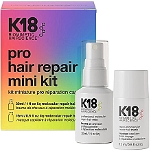 Набор - K18 Hair Pro Repair Mini Kit (h mist 30ml + h mask 15ml) — фото N1