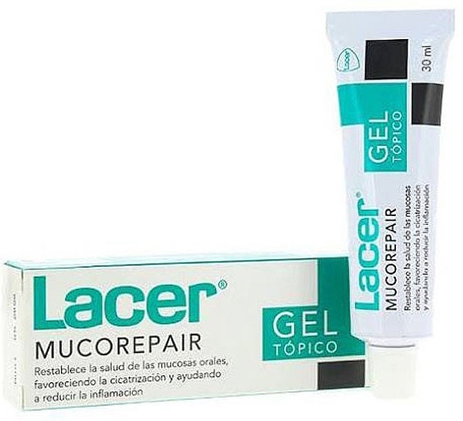 Гель для полости рта - Lacer Mucorepair Gel Topico — фото N1