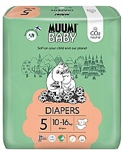 Подгузники, размер 5 (10-16 кг), 44 шт - Muumi Baby — фото N1