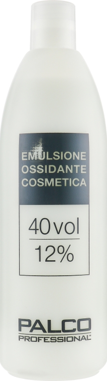 Окислительная эмульсия 40 объемов 12 % - Palco Professional Emulsione Ossidante Cosmetica — фото N3