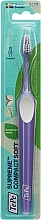 Парфумерія, косметика Зубна щітка Supreme Compact Soft, м'яка, фіолетова - TePe Comfort Toothbrush