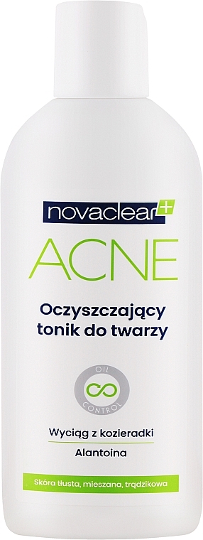 Очищувальний тонік для обличчя - Novaclear Acne Toner — фото N1