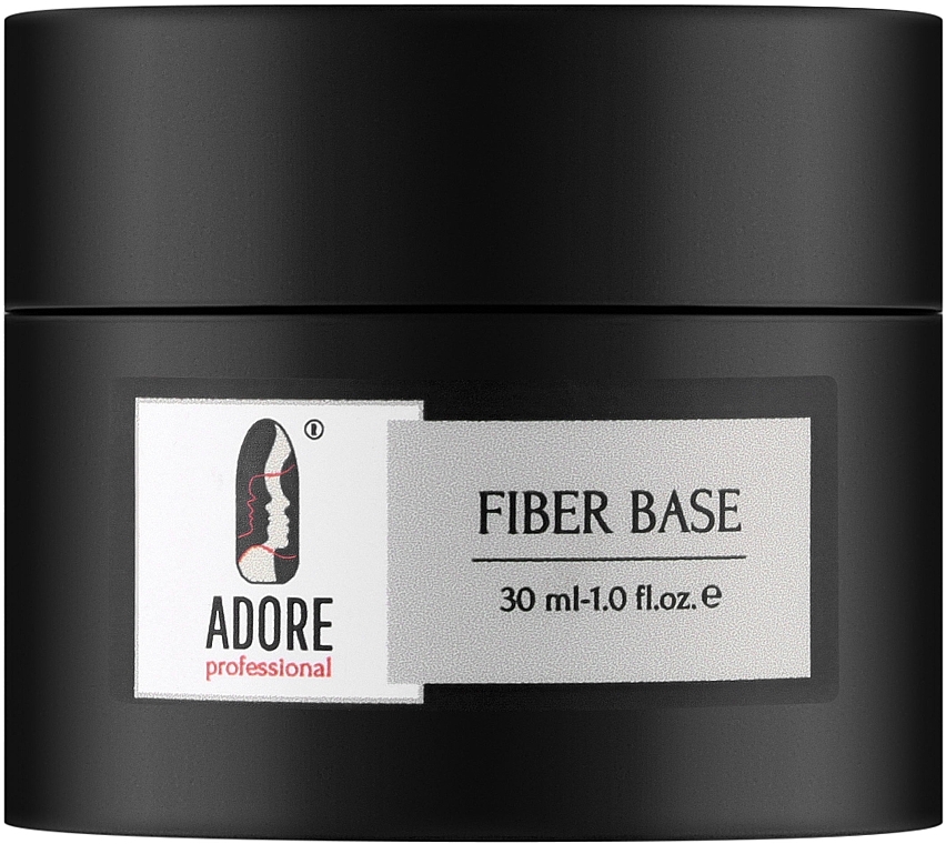 База для нігтів з нейлоновими волокнами, 30 мл - Adore Professional Fiber Base — фото N1