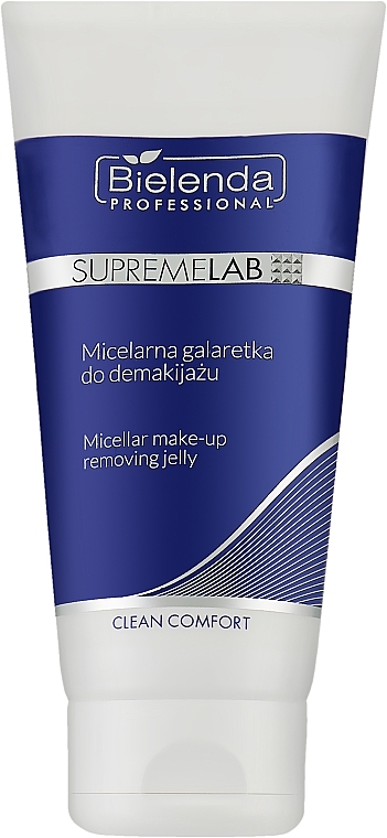 Мицеллярное желе для снятия макияжа - Bielenda Professional Supremelab Clean Comfort Micellar Make-Up Removing Jelly — фото N1