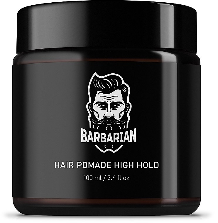 Помада для волосся сильної фіксації “High Hold” - Barbarian Hair Pomade High Hold