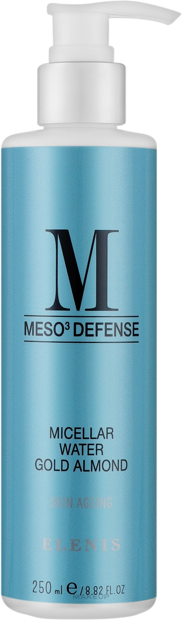 Міцелярна вода з олією мигдалю - Elenis Meso-Defense Micellar Water Gold Almond — фото 250ml