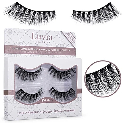 Накладные ресницы "Estella" - Luvia Cosmetics Vegan Lashes — фото N1