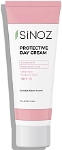 Защитный дневной крем для лица с SPF15 - Sinoz Protective Day Cream SPF15 — фото N1