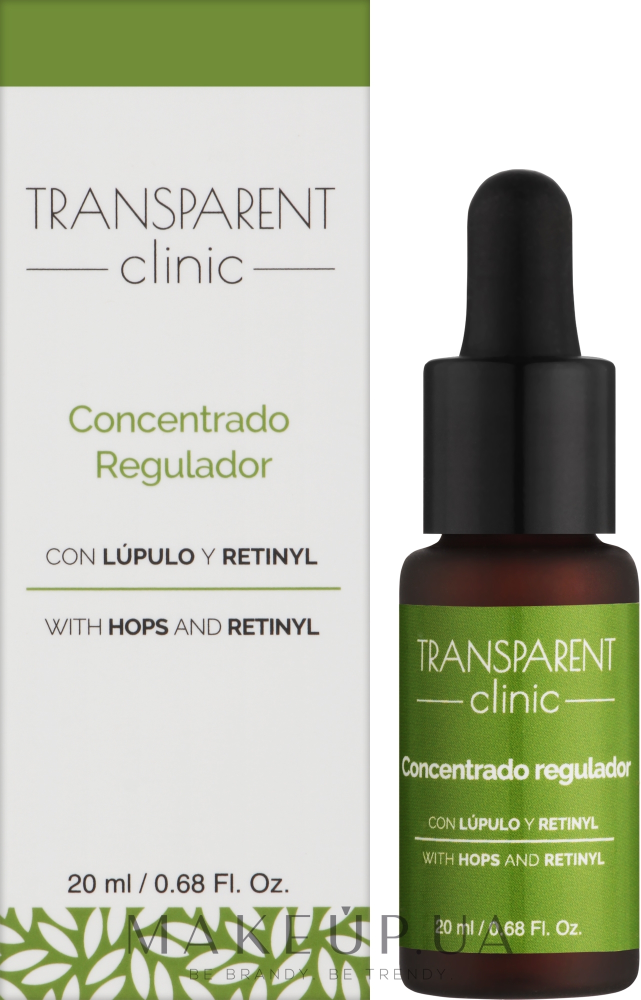 Концентрат для обличчя - Transparent Clinic Concentrado Regulador — фото 20ml
