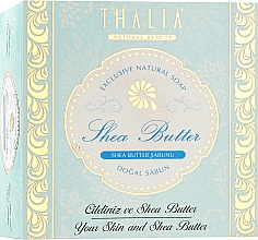 Эксклюзивное натуральное мыло с маслом ши - Thalia — фото N1