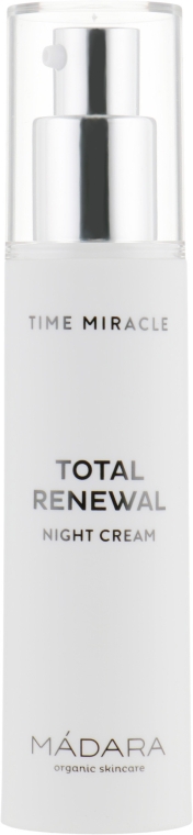Ночной крем - Madara Cosmetics Time Miracle Total Renewal Night Cream — фото N2