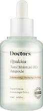 Зволожувальна сироватка з 10 формами гіалуронової кислоти та центелою - Doctors Hyalcica Total Moisture 10 D Ampoule — фото N1