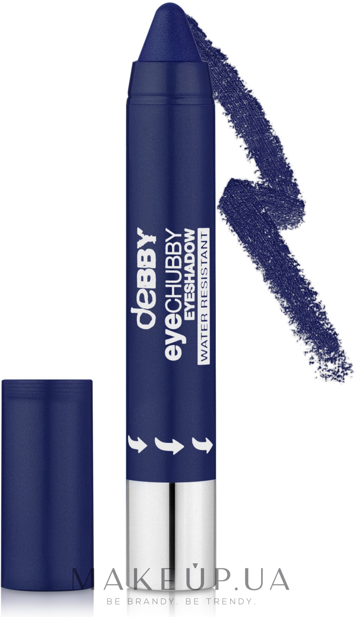 Тіні-олівець для повік - Debby Eye Chubby Eyeshadow — фото 03 - Dark Blue