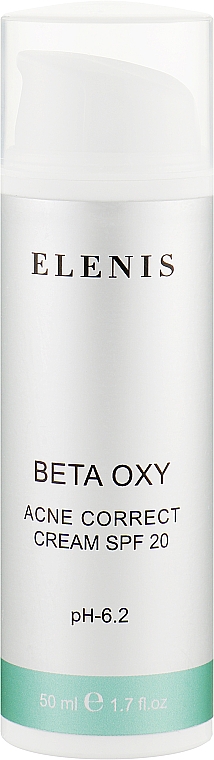 Крем-флюид матирующий - Elenis Beta Oxy System Acne Correct Cream SPF20