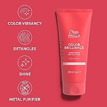 Кондиционер для окрашенных, нормальных и тонких волос - Wella Professionals Invigo Color Brilliance Vibrant Color Conditioner — фото N8