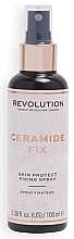 Парфумерія, косметика Спрей-фіксатор макіяжу з керамідами - Makeup Revolution Ceramide Fix Fixing Spray