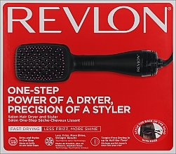 Фен-щетка для волос - Revlon Perfect Heat One-Step Hair Dryer And Staler — фото N2