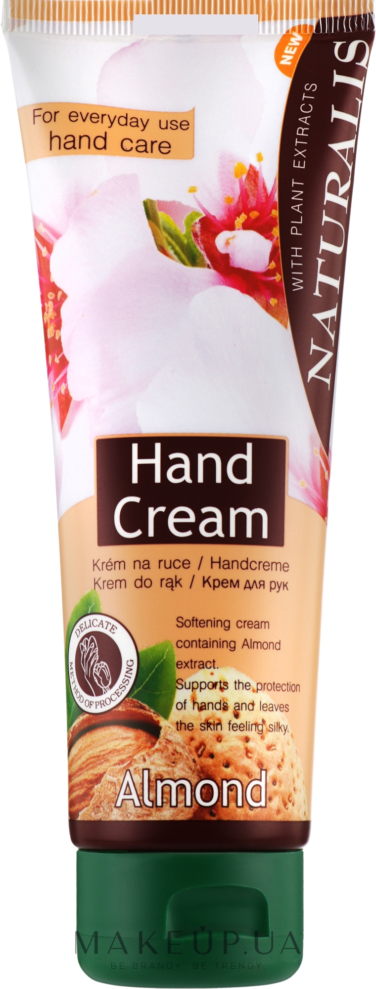Крем для рук - Naturalis Almond Hand Cream — фото 125ml