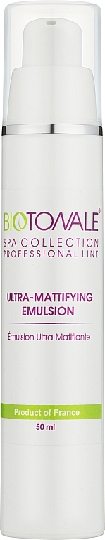 Ультраматирующая эмульсия для лица - Biotonale Ulttra-Mattifying Emulsion — фото N2