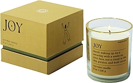Духи, Парфюмерия, косметика Ароматическая свеча в стакане - Paddywax Mood Candle Joy Misted Lime