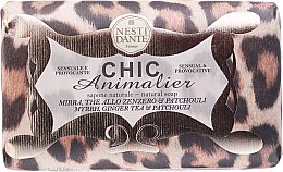 Мыло "Бронзовый Леопард" - Nesti Dante Chic Animalier Soap — фото N1