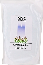 Освіжальна дезодорувальна ванночка для ніг на основі морської солі - SNB Professional Refreshing Deo Foot Bath — фото N1