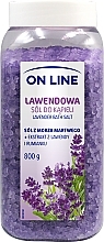 Парфумерія, косметика Сіль для ванн "Лаванда" - On Line Bath Lavender Salt